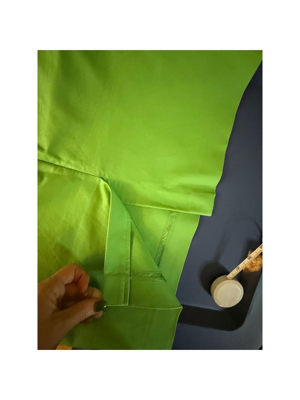 Women's J.Crew Green Pencil Skirt Size 10 - Picture 7 of 10